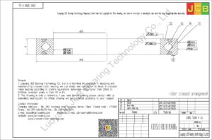 CRBS 1208 V UU IKO CROSSED ROLLER BEARING