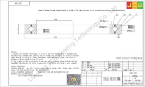 CRBS 1508 IKO CROSSED ROLLER BEARING