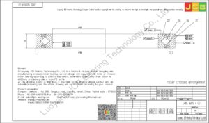 CRBS 16013 A UU IKO CROSSED ROLLER BEARING