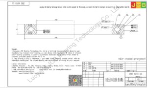 CRBS 16013 A UU IKO CROSSED ROLLER BEARING