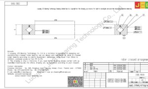 CRBS 17013 IKO CROSSED ROLLER BEARING