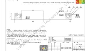 CRBS 17013 V IKO CROSSED ROLLER BEARING