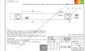 CRBS 18013 A UU IKO CROSSED ROLLER BEARING