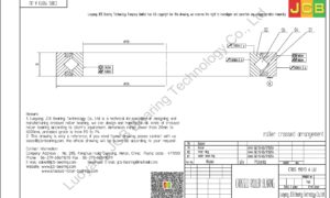 CRBS 19013 A UU IKO CROSSED ROLLER BEARING