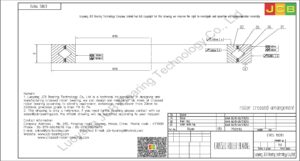 CRBS 19013 IKO CROSSED ROLLER BEARING