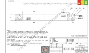 CRBS 19013 V IKO CROSSED ROLLER BEARING