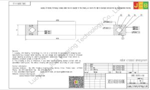 CRBS 20013 A UU IKO CROSSED ROLLER BEARING