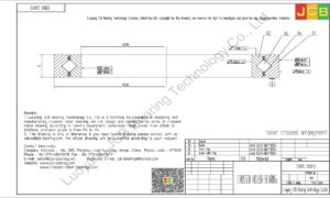 CRBS 20013 IKO CROSSED ROLLER BEARING