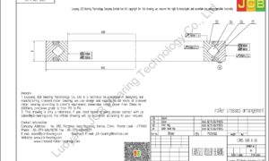 CRBS 508 A UU IKO CROSSED ROLLER BEARING