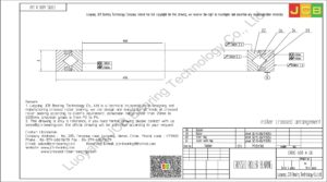 CRBS 608 A UU IKO CROSSED ROLLER BEARING