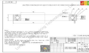 CRBS 608 V UU IKO CROSSED ROLLER BEARING