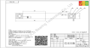 CRBS 708 V IKO CROSS ROLLER BEARING