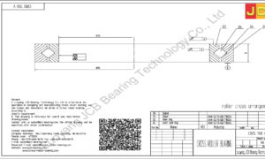 CRBS 708 V IKO CROSS ROLLER BEARING