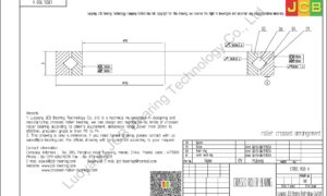 CRBS 908 V IKO CROSSED ROLLER BEARING