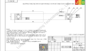 CRBS 908 V UU IKO CROSSED ROLLER BEARING