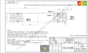 NRXT 14025DD NSK CROSSED ROLLER BEARING