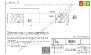NRXT 7013DD NSK CROSSED ROLLER BEARING