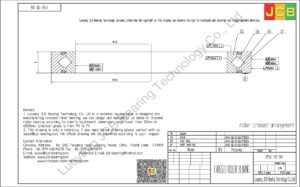 PSX 110 08 KMF CROSSED ROLLER BEARING
