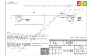 PSX 300 08 KMF CROSSED ROLLER BEARING