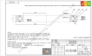 PSX 370 08 KMF CROSSED ROLLER BEARING