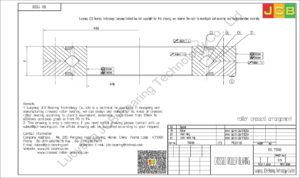 RA 11008 THK CROSSED ROLLER BEARING