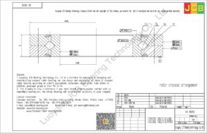 RA 18013 THK CROSSED ROLLER BEARING