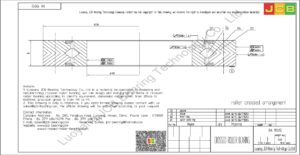 RA 19013 THK CROSSED ROLLER BEARING