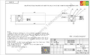 RA 20013C THK CROSSED ROLLER BEARING