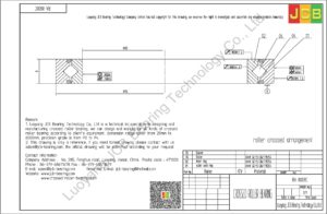 RA 8008C THK CROSSED ROLLER BEARING