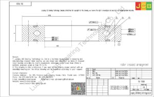 RA 9008 THK CROSSED ROLLER BEARING