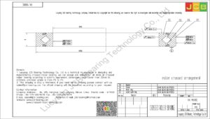 RA 9008C THK CROSSED ROLLER BEARING
