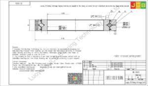 RB 10020 THK CROSSED ROLLER BEARING