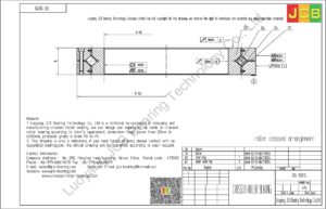 RB 13015 THK CROSSED ROLLER BEARING