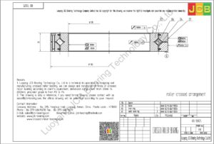 RB 13025 THK CROSSED ROLLER BEARING