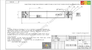 RB 14016 THK CROSSED ROLLER BEARING