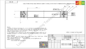 RB 15025 THK CROSSED ROLLER BEARING