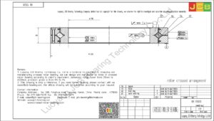 RB 17020 THK CROSSED ROLLER BEARING