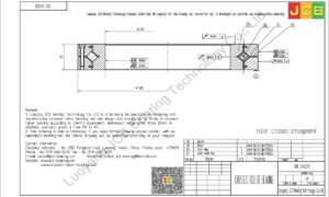 RB 24025 THK CROSSED ROLLER BEARING