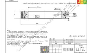RB 30035 THK CROSSED ROLLER BEARING