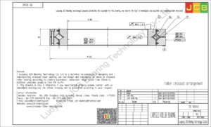RB 30040 THK CROSSED ROLLER BEARING