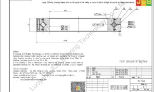RB 35020 THK CROSSED ROLLER BEARING