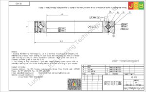 RB 4010 THK CROSSED ROLLER BEARING