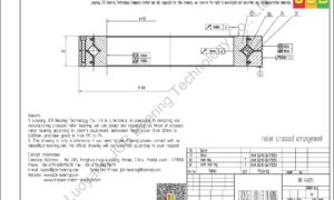 RB 45025 THK CROSSED ROLLER BEARING