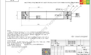 RB 6013 THK CROSSED ROLLER BEARING