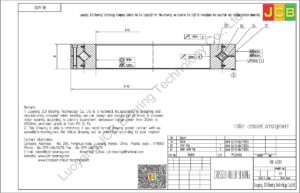 RB 6013 THK CROSSED ROLLER BEARING