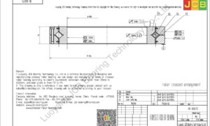 RB 80070 THK CROSSED ROLLER BEARING
