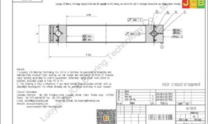 RB 90070 THK CROSSED ROLLER BEARING