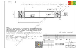 RB 9016 THK CROSSED ROLLER BEARING