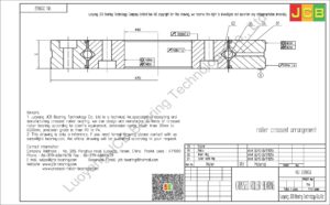 RU 228(G) THK CROSSED ROLLER BEARING