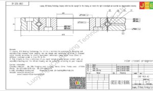 CRBF 9025 AD CROSSED ROLLER BEARING